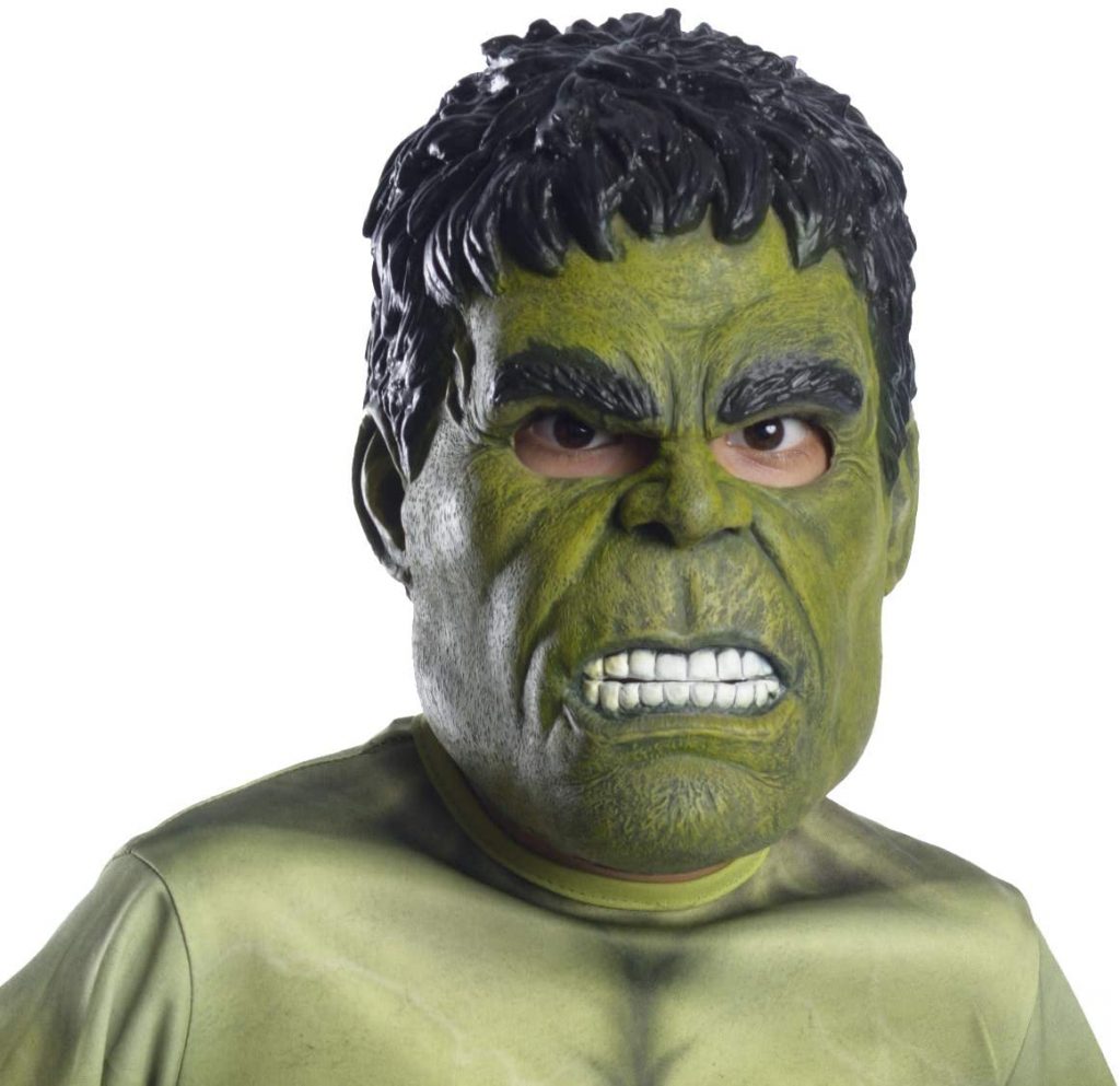 Máscaras de Superhéroes Máscara de Hulk